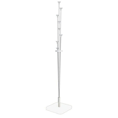 Haste Suporte Para Decoração De Balões 10 Varetas Base MDF