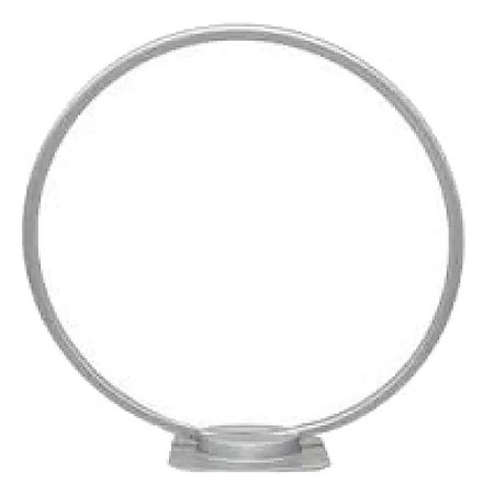 Arco De Mesa Prata Decoração De Balões 45CM Com Base
