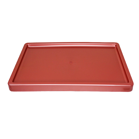 Bandeja Retangular Dubai Plástico Rose Gold Decorativa Festa