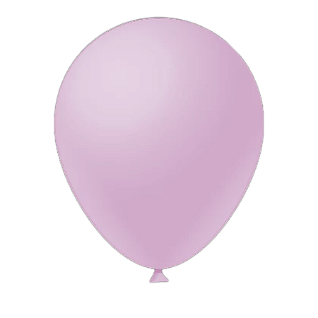 Balão Liso Rosa Candy Collors Fest Ball De Látex 16" 12un