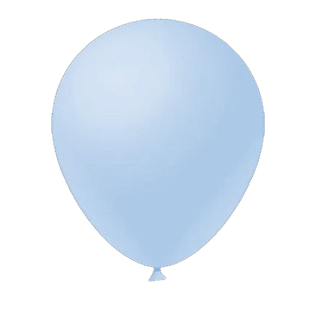 Balão Liso Azul Candy Collors Fest Ball De Látex 16" 12un