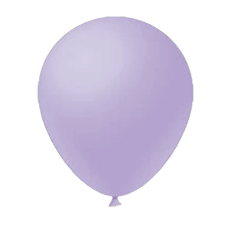 Balão Liso Lilás Candy Collors Fest Ball De Látex 16" 12un