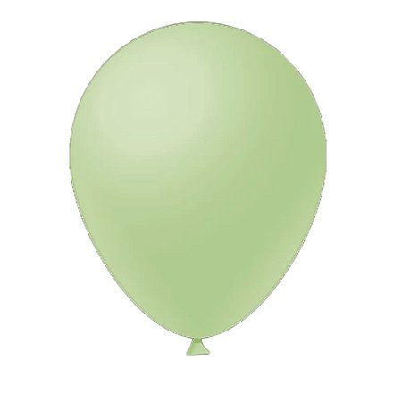 Balão Verde Limão Látex Fest Ball Maxxi Premium 16" 12un