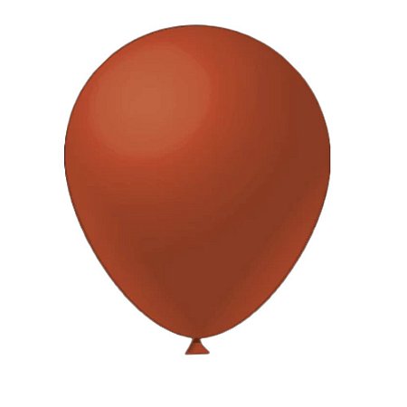 Balão Terracota Látex Fest Ball Maxxi Premium 16" 12un