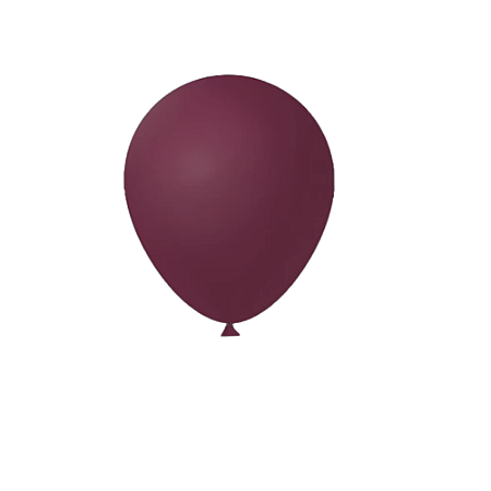 Balão Marsala Látex Fest Ball Maxxi Premium 12" 25un