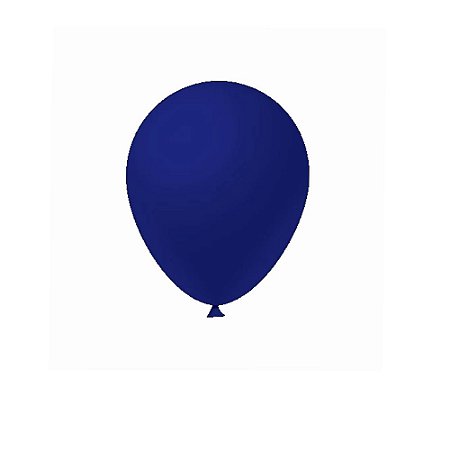 Balão Azul Royal Látex Fest Ball Maxxi Premium 12" 25un