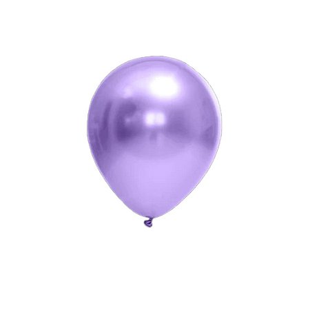 Balão Cromado Violeta Látex Fest Ball Maxxi Chrome 12" 25un