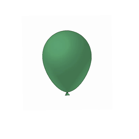 Balão Verde Escuro Látex Fest Ball Maxxi Premium 9" 50un