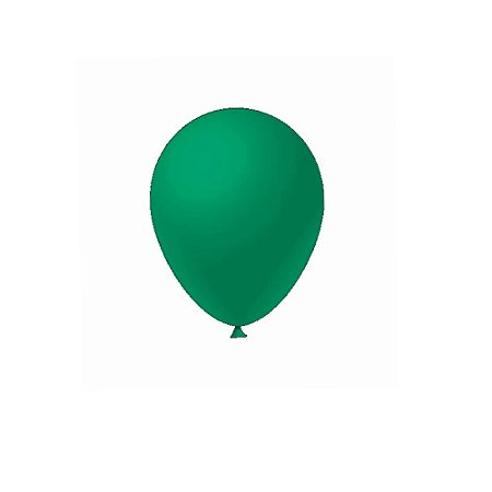 Balão Verde Escuro Látex Fest Ball Maxxi Premium 9" 50un