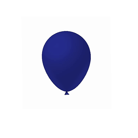 Balão Azul Royal Látex Fest Ball Maxxi Premium 9" 50un