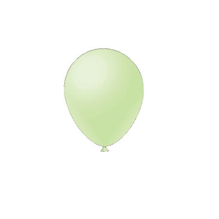 Balão Verde Limão Látex Fest Ball Maxxi Premium 9" 50un