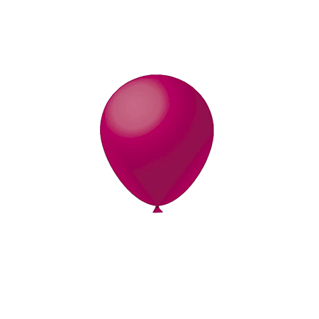 Balão Pink Látex Fest Ball Maxxi Premium 9" 50un
