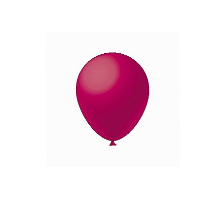 Balão Pink 8" 50un Látex Fest Ball Maxxi Premium