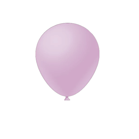 Balão Liso Rosa Candy Collors Fest Ball Látex 12" 25un