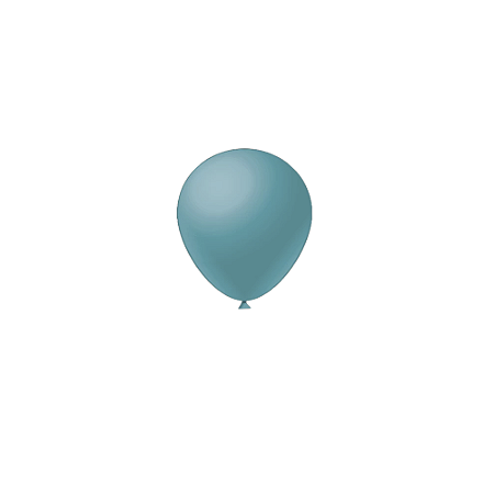 Balão Liso Tiffany 5" Látex Fest Ball Imperial 50un
