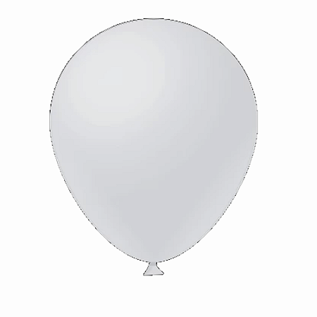 Balão Branco Látex Fest Ball Maxxi Premium 16" 12un