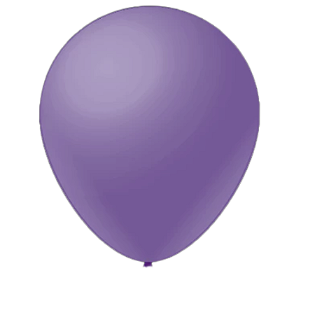 Balão Lilás Látex Fest Ball Maxxi Premium 16" 12un