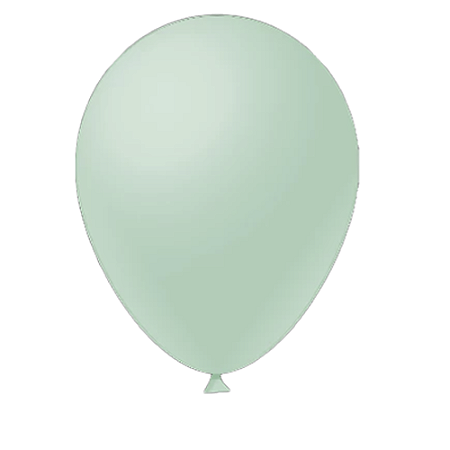 Balão Liso Verde 16" Linha Candy Pic Pic Látex Redondo 12un