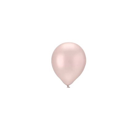 Balão Pic Pic Liso Nude 5" Bexiga Decoração 50unid