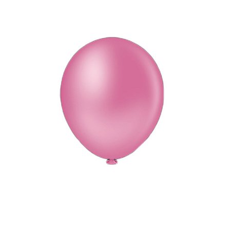 Balão Pic Pic Liso Rosa Forte 12" Bexiga Decoração 12unid