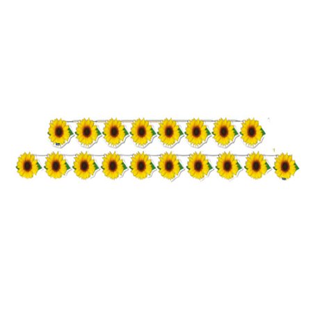 Faixa Decorativa Temática Flores Girassol 2,21Mx12,4CM