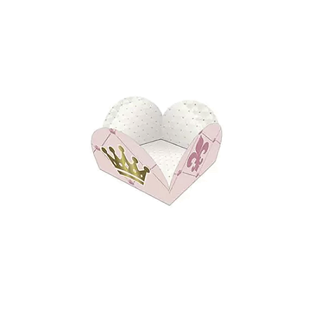 Porta Forminha Docinhos Decoração Realeza Princesas 40un