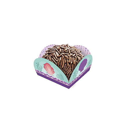 Forminha Para Docinhos Decoração Sereia 50un Junco