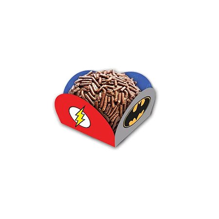 Forminha Docinhos Decoração Amigos Da Justiça 40un Festcolor