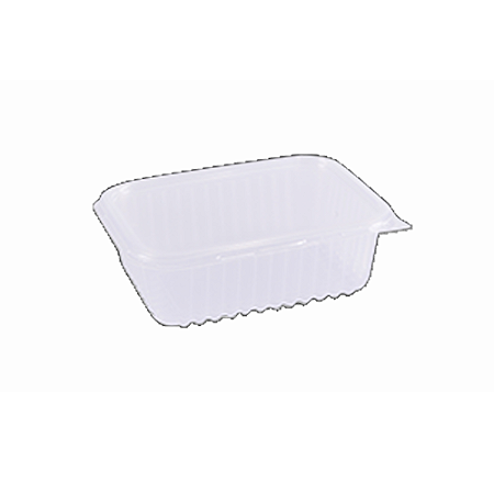 Pote Retangular Com Tampa Marmita Plástico 500ml 24un