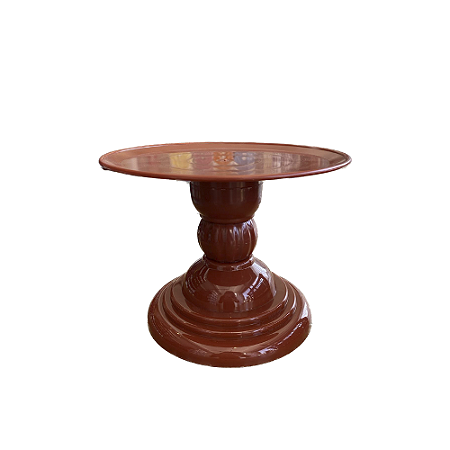 Prato Dubai Boleira 22x17Cm Plástico Desmontável Terracota