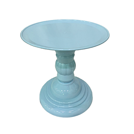 Prato Dubai Boleira 22x17cm Plástico Desmontável Azul Candy