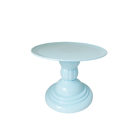 Prato Dubai Boleira 22x17cm Plástico Desmontável Azul Candy