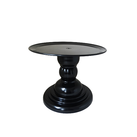 Prato Dubai Boleira 22x17Cm Plástico Desmontável Preto