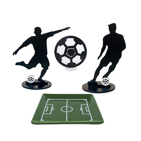 Kit Futebol Comemore Decoração Para Mesa De Festa Cenário