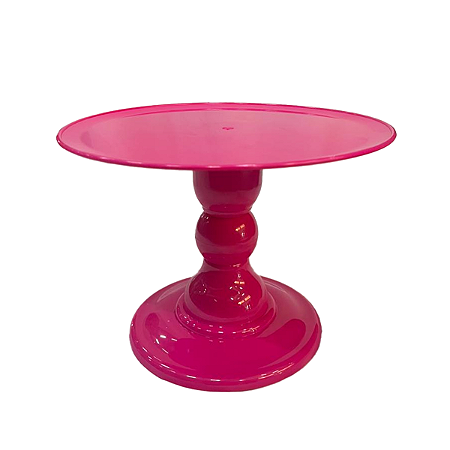 Prato Mosaico 18x27 Pink Decorativo Só Boleiras Mesa Festa