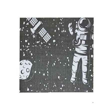 Guardanapo Astronauta Espaço Papel Folha Dupla 10 fls 33x33