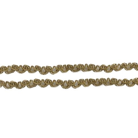 Fita De Juta Fina Com Caracol Decorativa 3M Artesanal