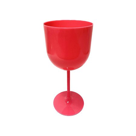 Taça De Gin Lisa Rosa Neon 600ml Decoração Festas