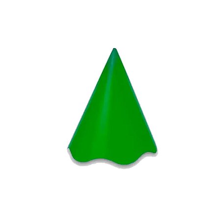 Chapéu Aniversario Papel Verde Bandeira Festas 8uni Junco