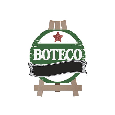Cavalete Boteco Verde Personalizável Decorativo Festas MDF