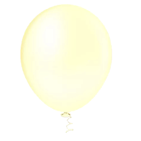 Balão Pic Pic Pérola Amarelo Candy Redondo 16" Decoração 12un