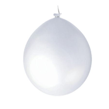 Balão Happy Day Big 250 Liso Branco Bexiga Brincar Decorar