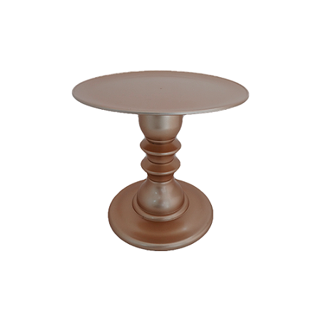 Kit Só Boleiras Decorador Rose Gold Para Mesa De Festa