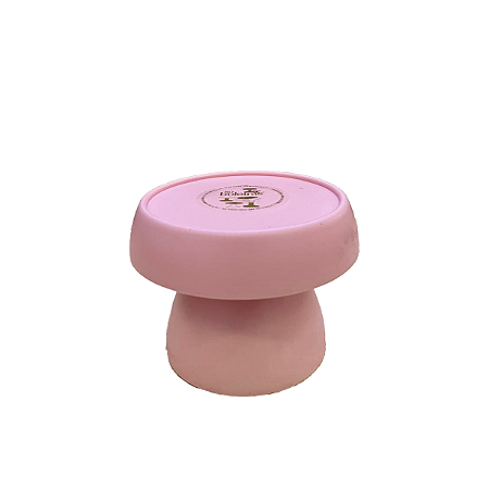 Boleira Cogumelo Fosco Pequeno Rosa Bebê Só Boleiras Festa