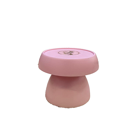 Boleira Cogumelo Fosco Pequeno Rosa Bebê Só Boleiras Festa