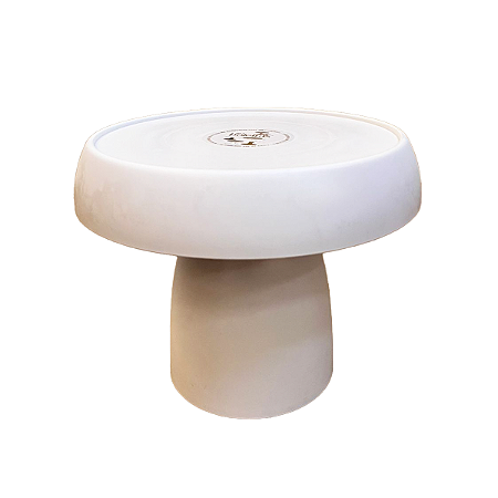 Boleira Cogumelo Fosco Grande Nude Só Boleiras Decorativa