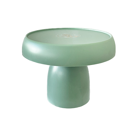 Boleira Cogumelo Fosco Grande Verde Menta Só Boleiras Festa