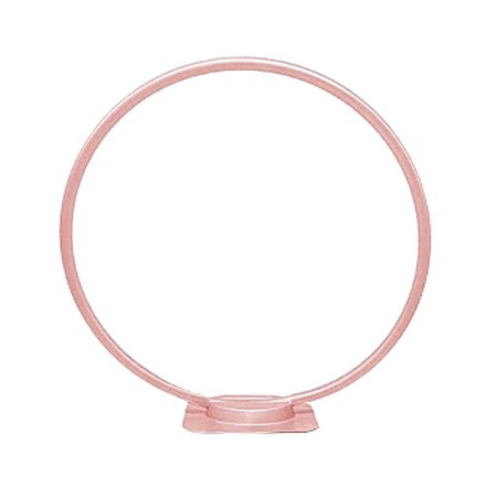 Arco De Mesa Rosa Bebê Decoração De Balões 38CM Com Base