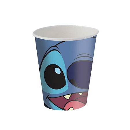 Copo De Papel Alien Descartável Aniversário 200ml 08 un