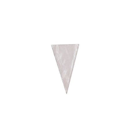 Cone Embalagem Plástica Transparente Incolor 10x15CM 50un
